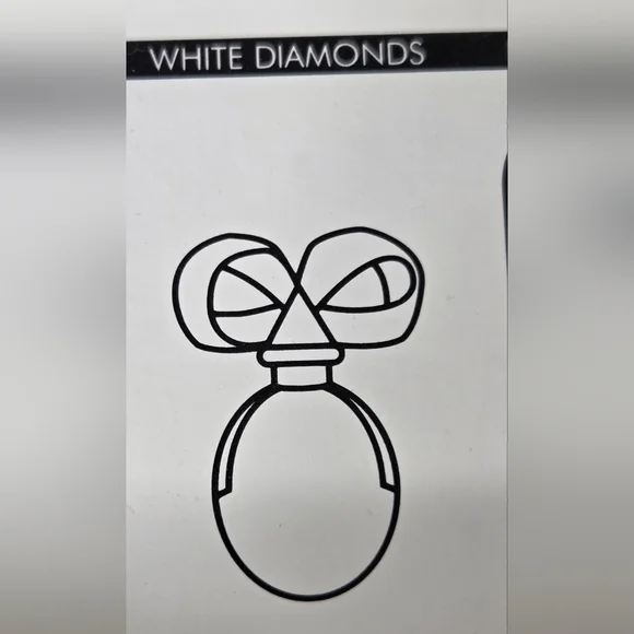 Elizabeth Taylor White Diamonds and Rubies Eau de Toilette .12oz Mini Perfume - Picture 3 of 8